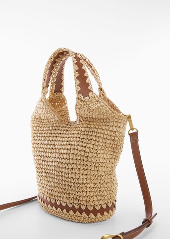 MANGO Tasche 'Min Lina' in Beige