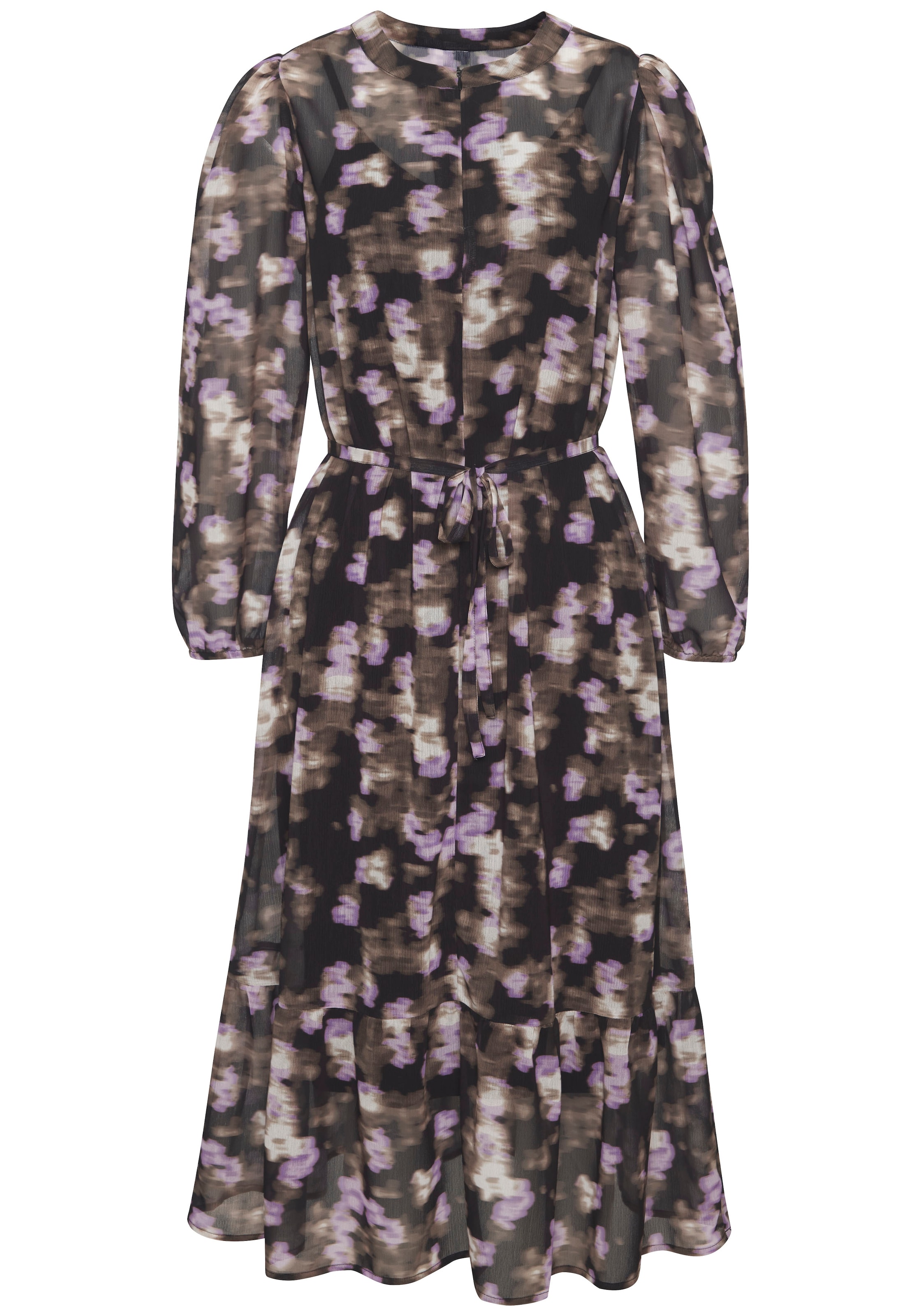 LASCANA Sukienka w kolorze brązowy: przód