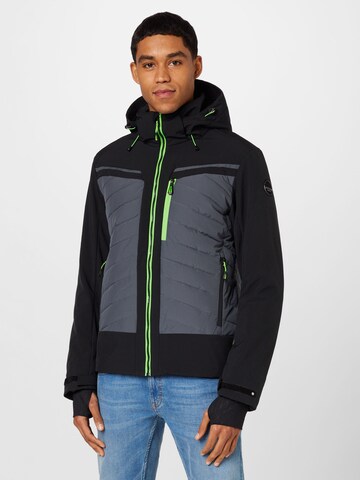 Veste de sport ICEPEAK en noir : devant