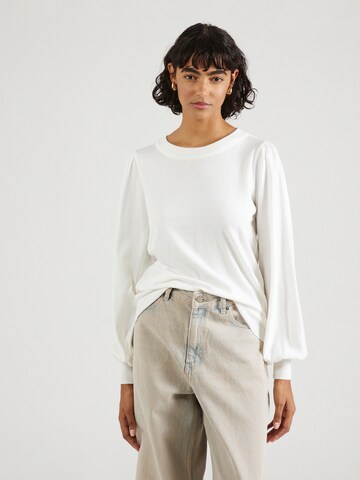 Pullover 'Tamana Rachelle' di MSCH COPENHAGEN in bianco: frontale