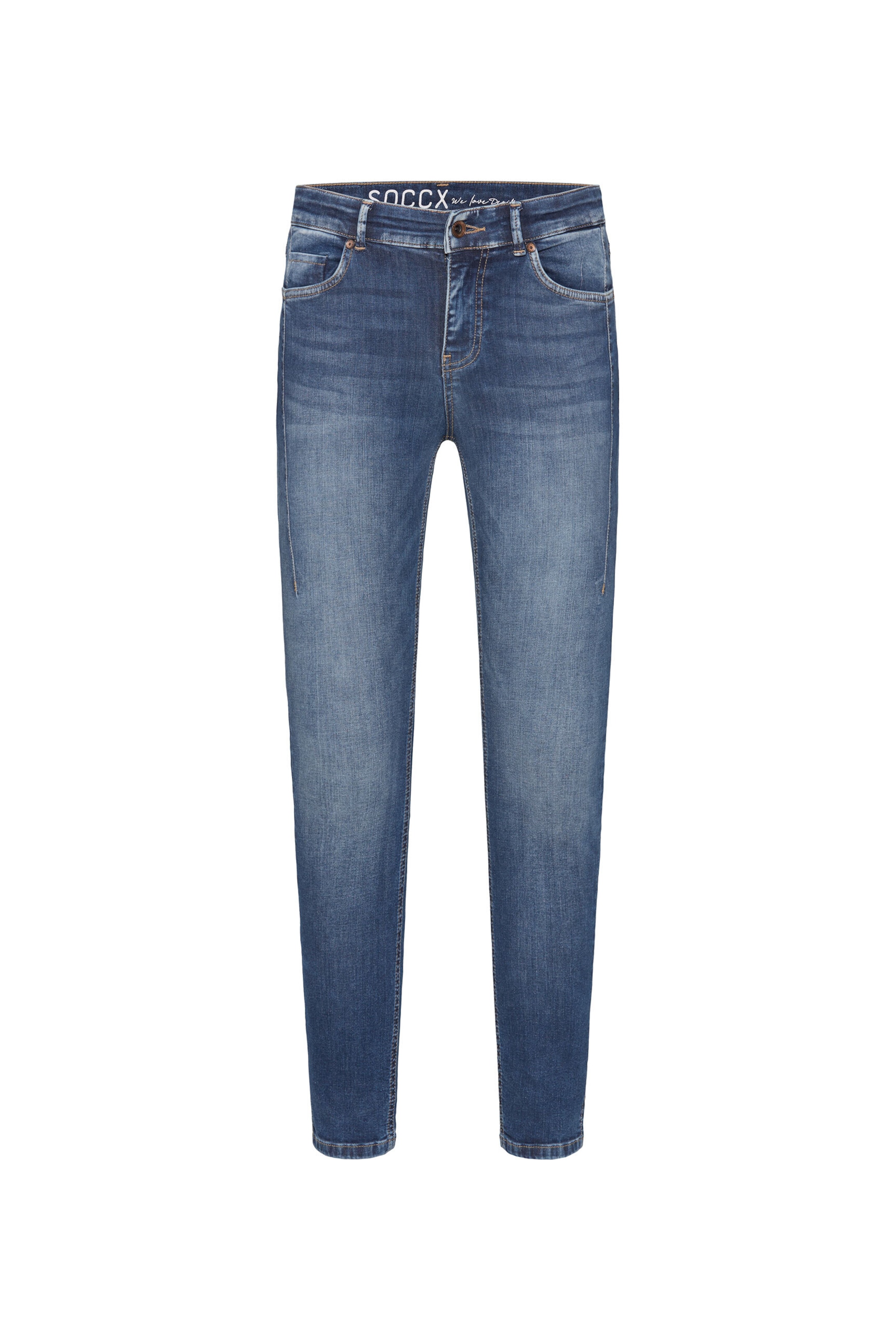 Soccx Slim fit Jeans 'Mira' in Blue: front