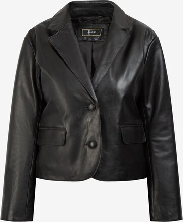 faina Blazer in Black: front