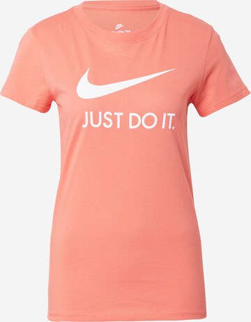 Nike Sportswear T-Shirt in Orange: predná strana