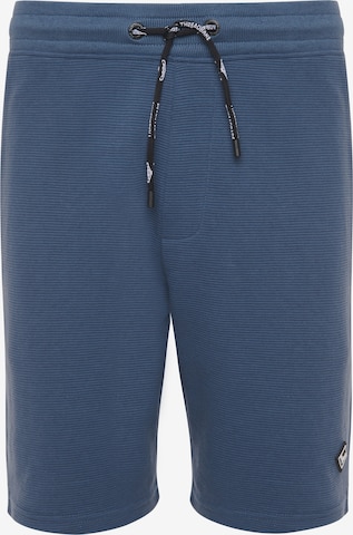 Threadbare Trousers 'Ottoman' in Blue: front