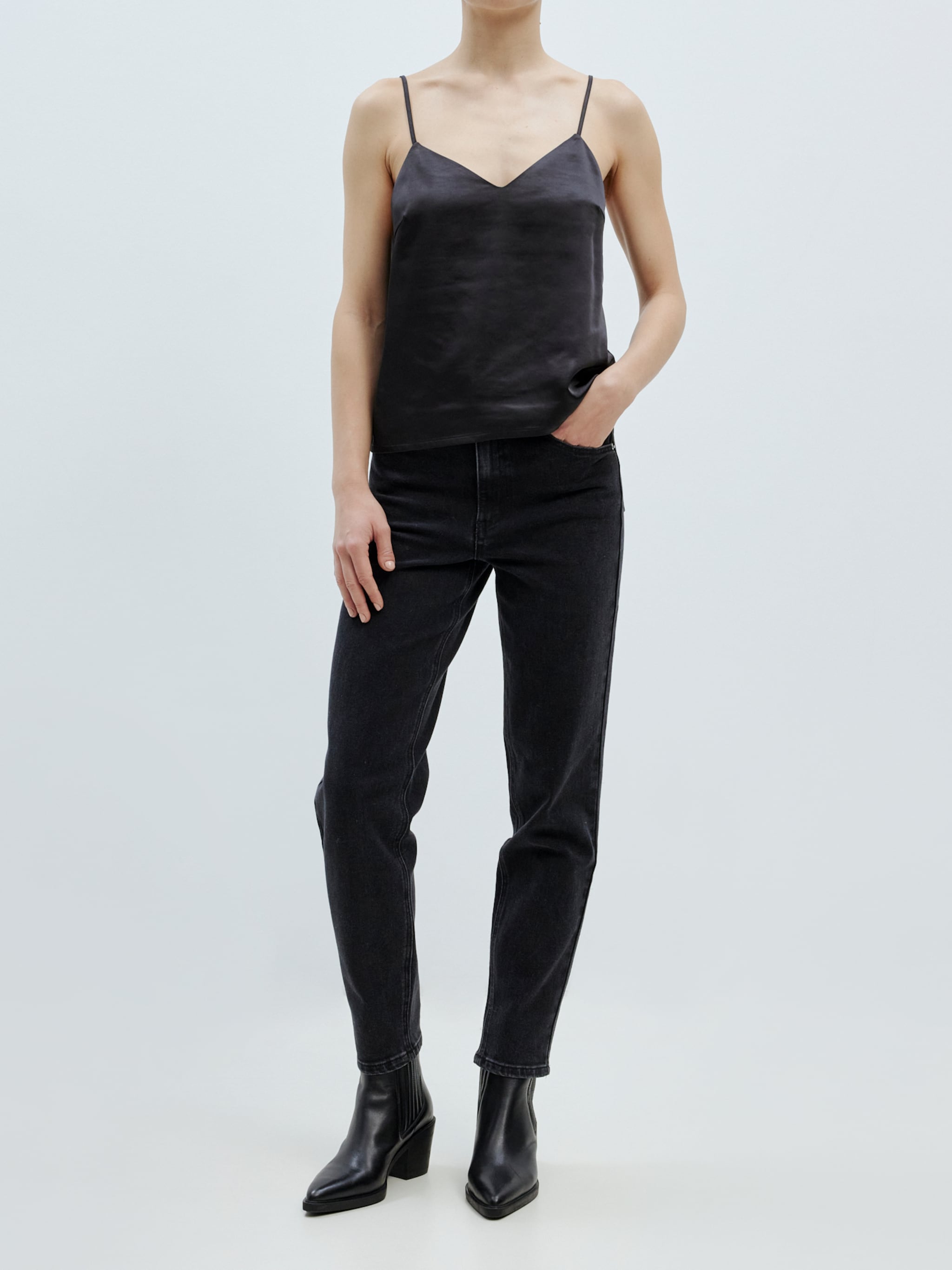 EDITED Produkte Bluse 'Jade' schwarz