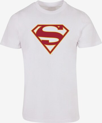 Maglietta 'Supergirl' di ABSOLUTE CULT in bianco: frontale