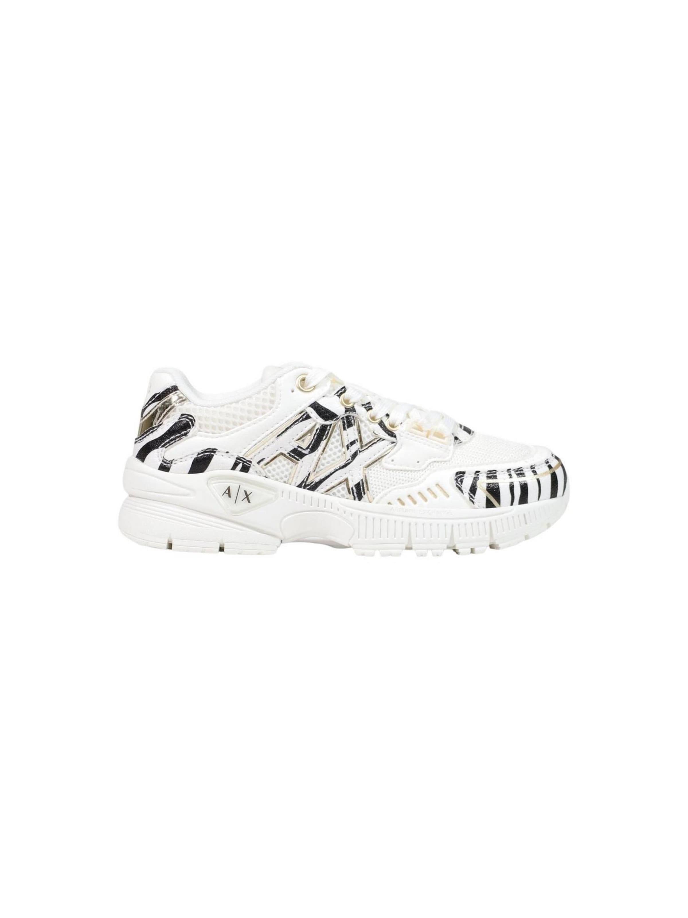 ARMANI EXCHANGE Låg sneaker 'XW002153 AF27416' i svart