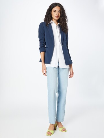 ICHI Slimfit Blazer 'Lexi' i blå