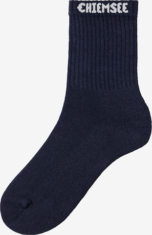 CHIEMSEE Athletic Socks in Blue: front