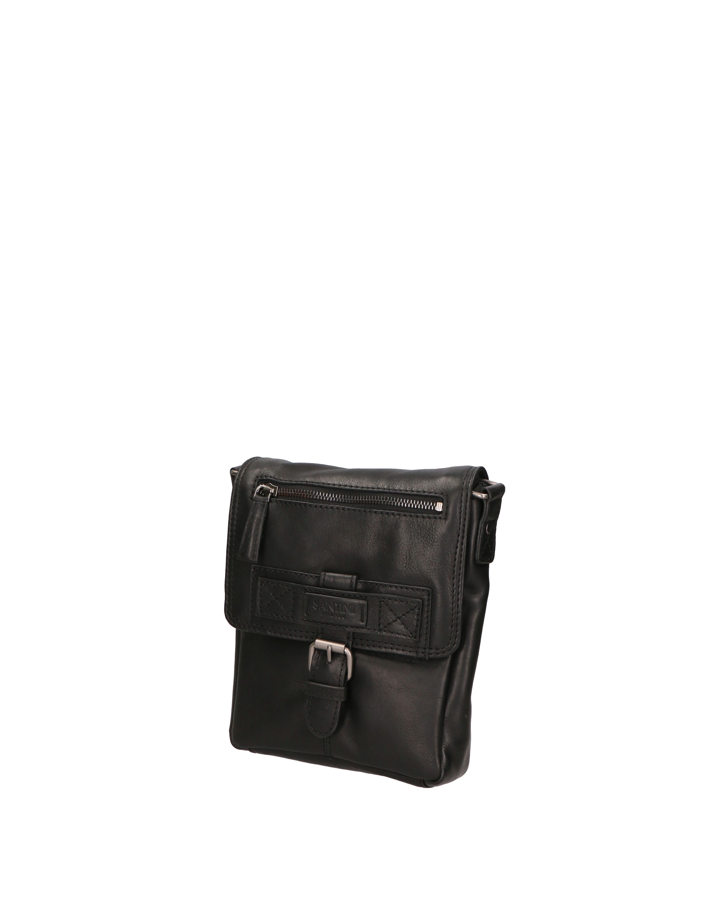 Borsa a tracolla di Santini Firenze in nero