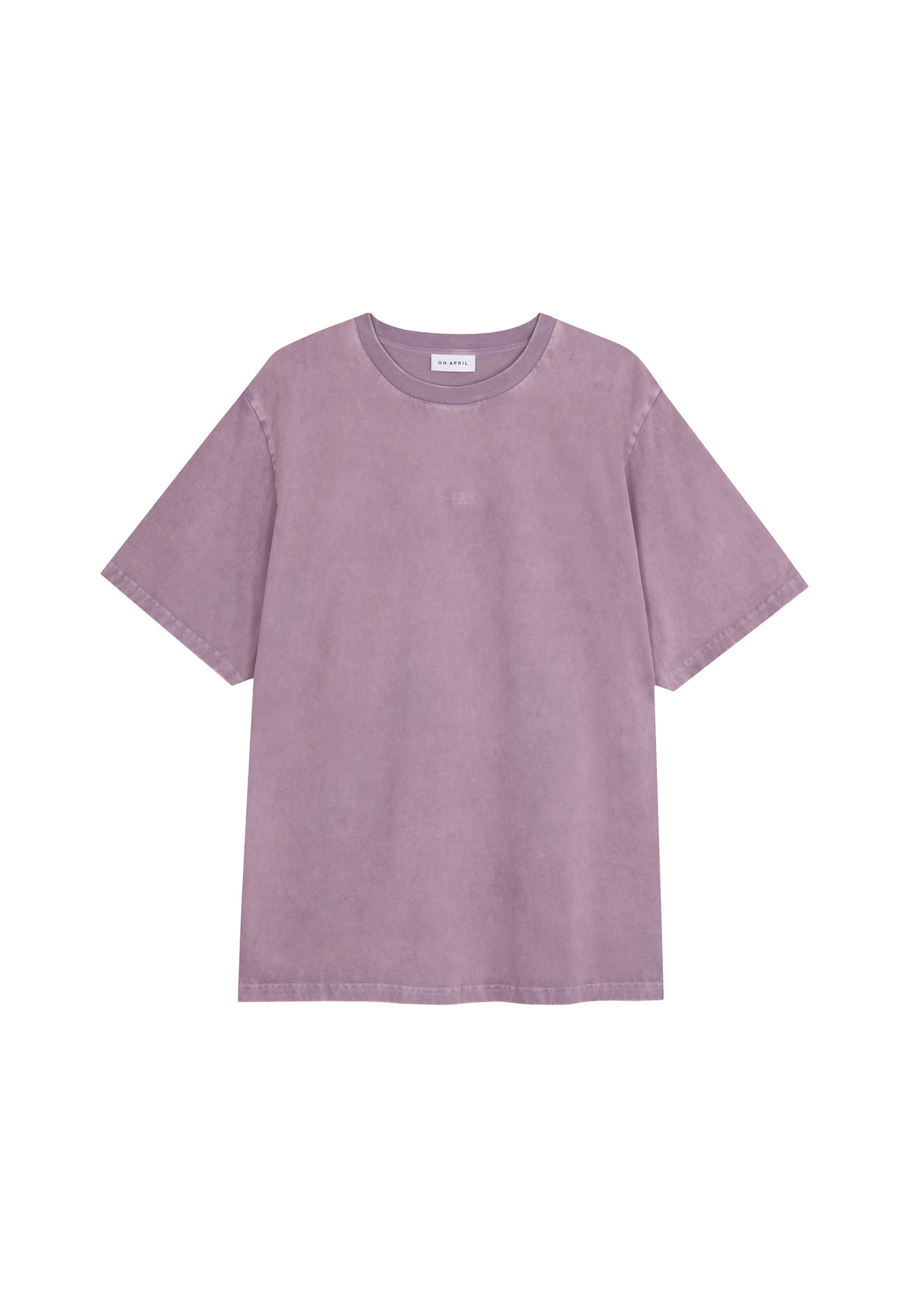 OH APRIL T-shirt en L en violet / rose, Vue avec produit