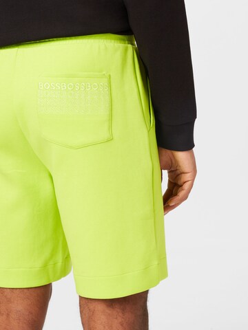 BOSS Green Regular Shorts 'Headlo 1' in Grün