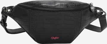 BUFFALO - Bolsa de cintura 'Bum' em preto: frente