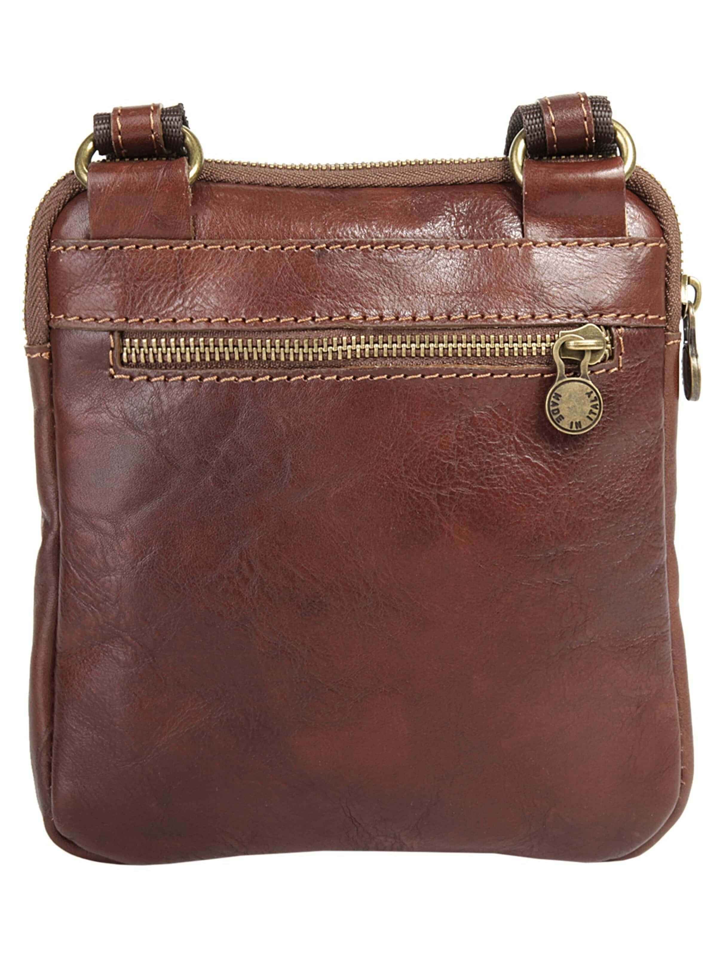Sac à bandoulière piké en marron