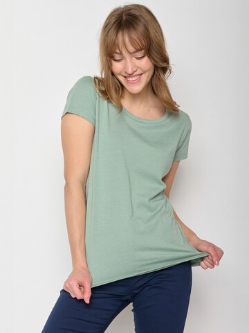 GREENBOMB Shirt in Groen: voorkant