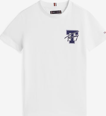 TOMMY HILFIGERMajica 'VARSITY' - bijela boja: prednji dio