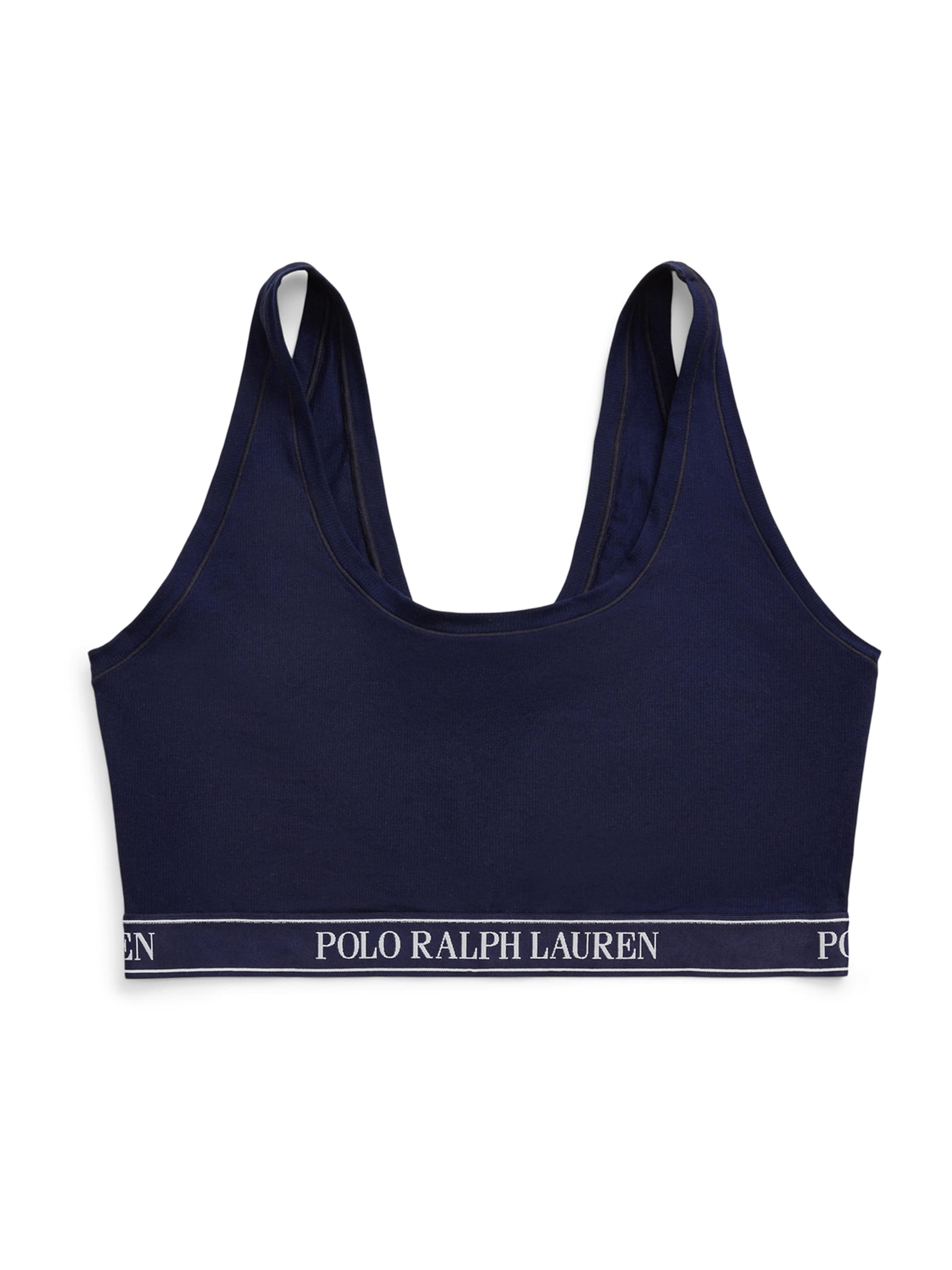 Polo Ralph Lauren Bustier BH 'Built Up Bralette' in Blauw: voorkant