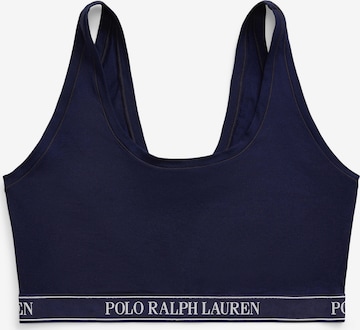 Soutien-gorge 'Built Up Bralette' Polo Ralph Lauren en bleu : devant