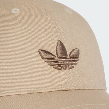 ADIDAS ORIGINALS Cap 'Adicolor Classic Trefoil' in Beige