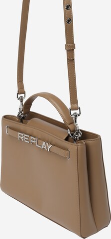 REPLAY Handbag in Brown: front