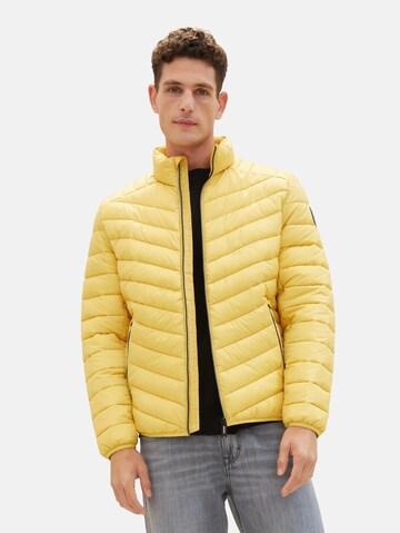 TOM TAILOR Between-Season Jacket in Yellow