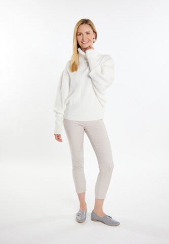 usha WHITE LABEL Sweater 'Iridia' in White