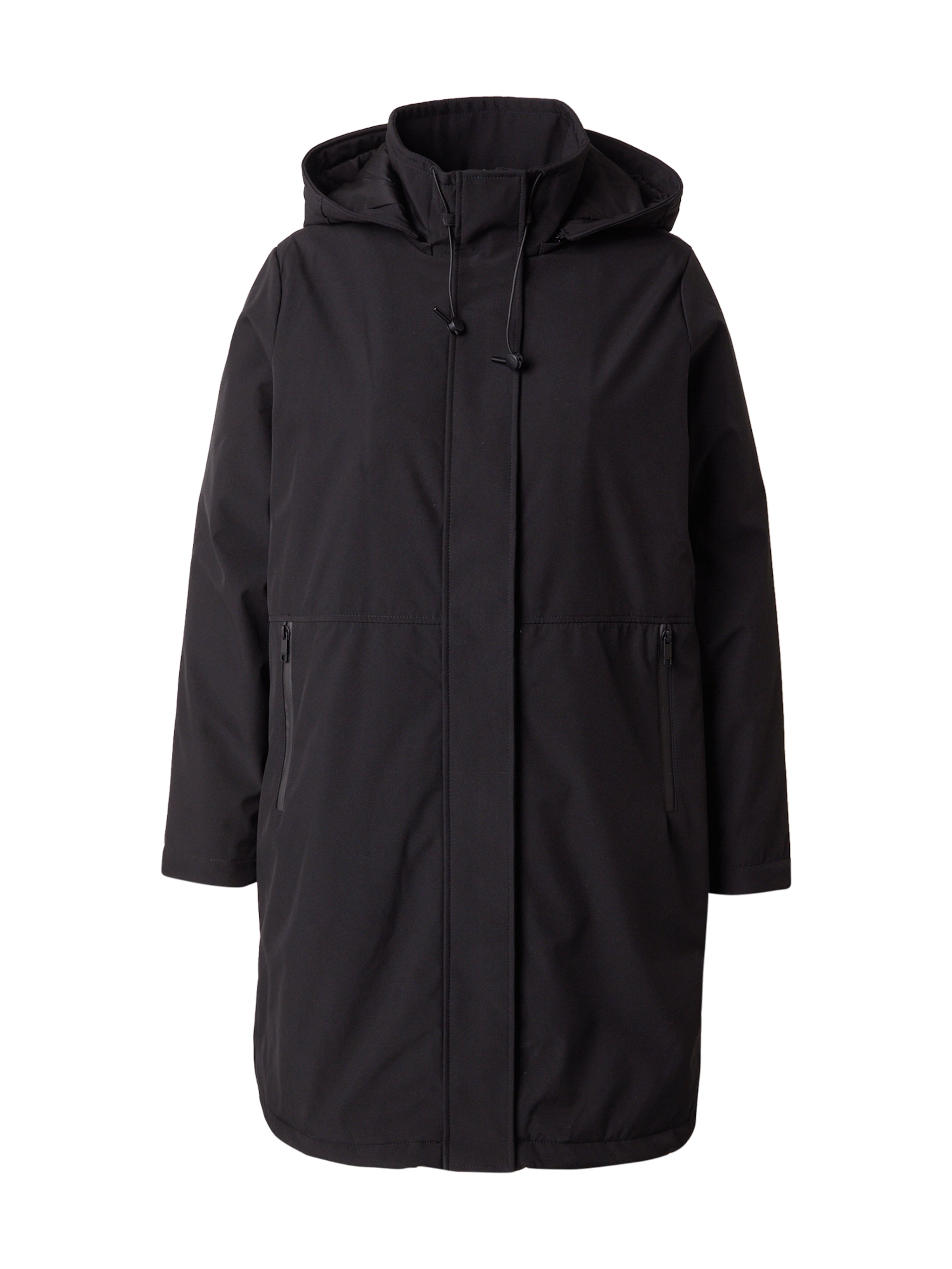 ONLY Carmakoma Zimná parka 'CARKARA' - Čierna: predná strana