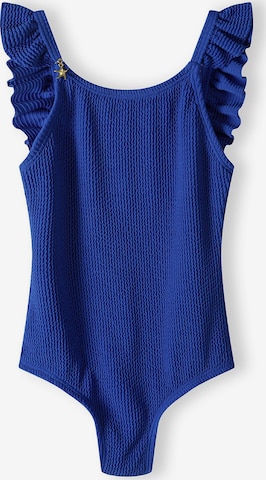 MINOTI Uimapuku värissä sininen: etupuoli