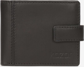 Kazar Wallet in Black: front