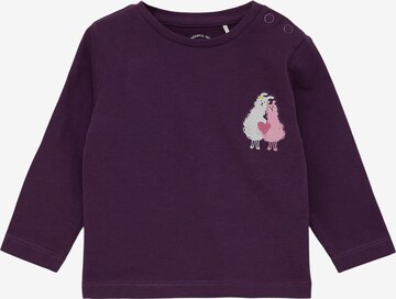 T-Shirt s.Oliver en violet : devant