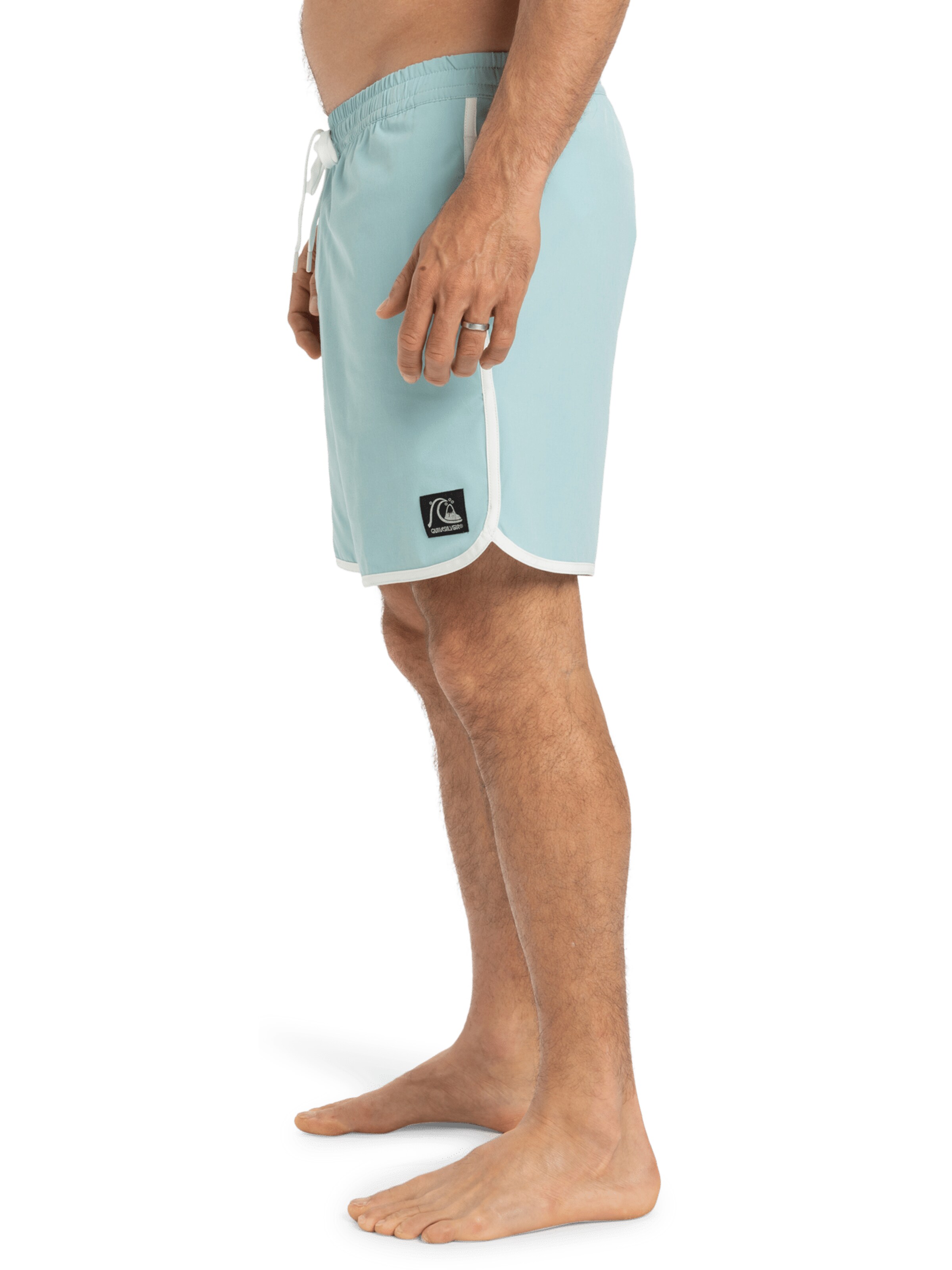 QUIKSILVER Badeshorts 'Original Scallop 17' in Blau