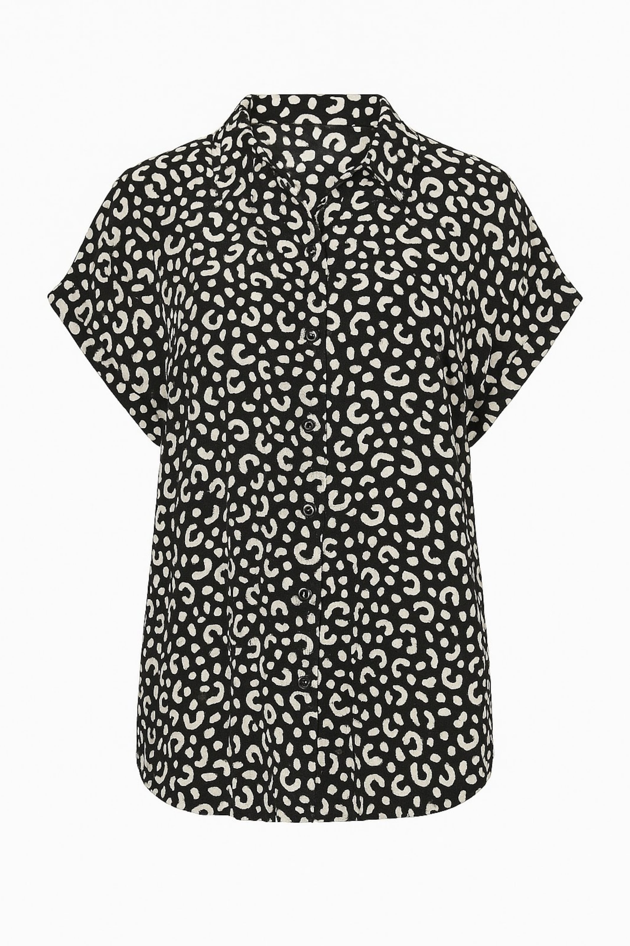 Stil Diva Blouse in Black: front