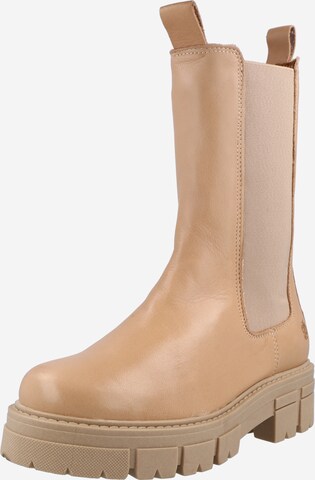 Apple of Eden Chelsea Boots 'Cher' in Beige: predná strana