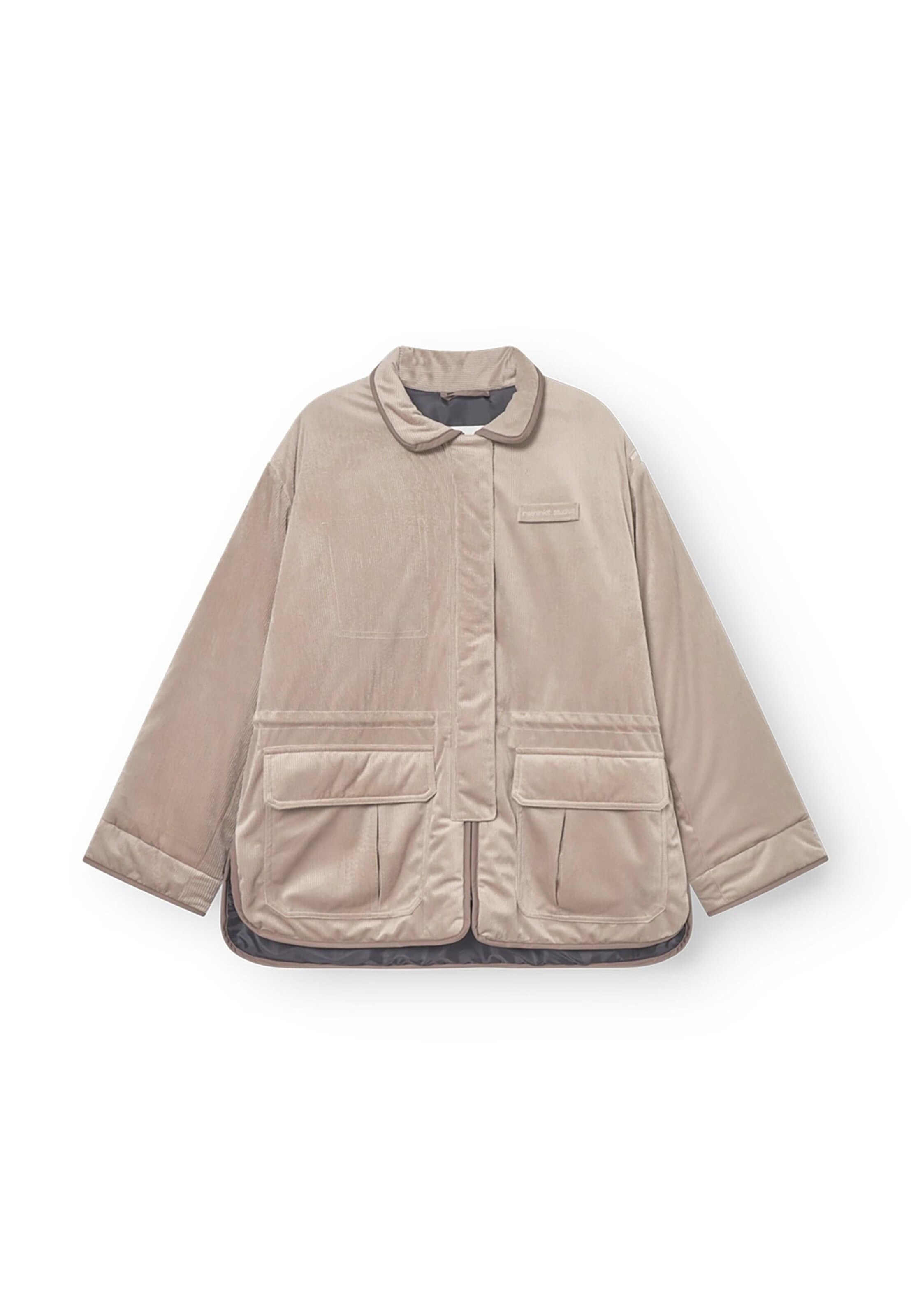 rethinkit studios Between-season jacket 'Lyon' in Beige: front