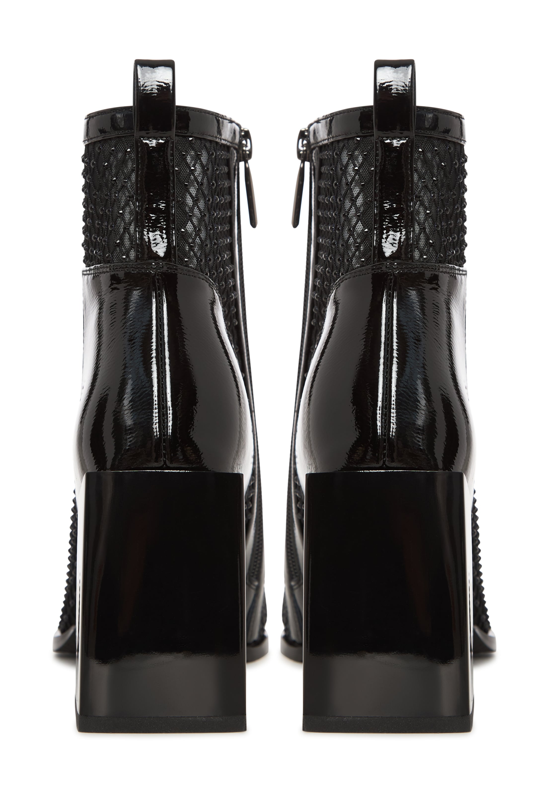 CESARE GASPARI Stiefelette in Schwarz