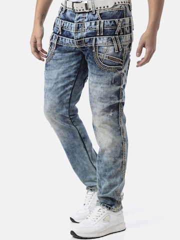 CIPO & BAXX Regular Jeans 'CD910' in Blue