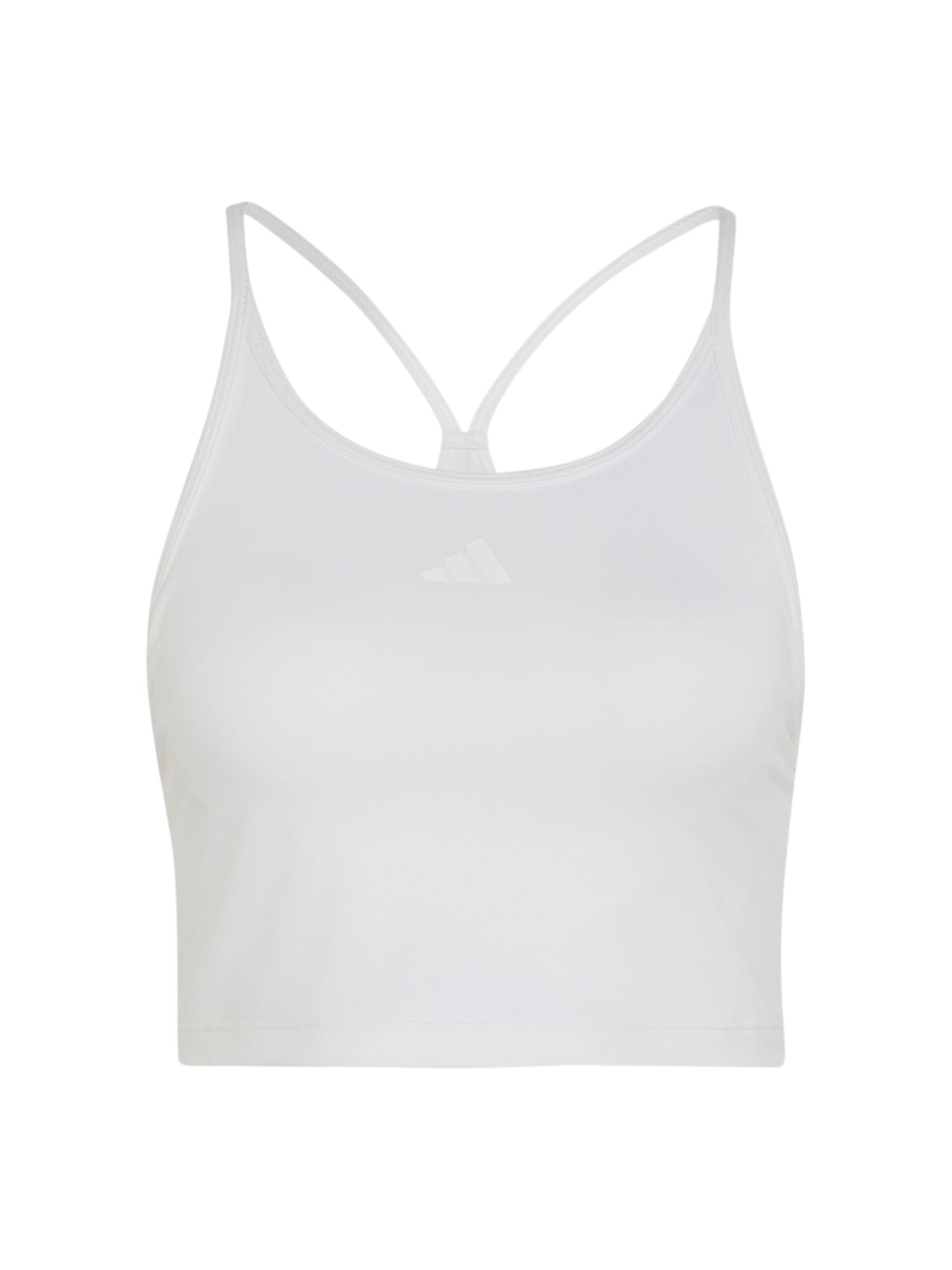 ADIDAS PERFORMANCE Sportsoverdel i hvid: forside