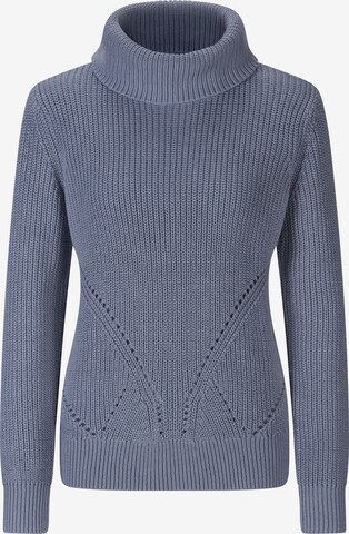 Pullover di heine in blu: frontale