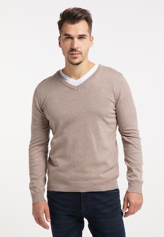 Pullover di RAIDO in grigio: frontale