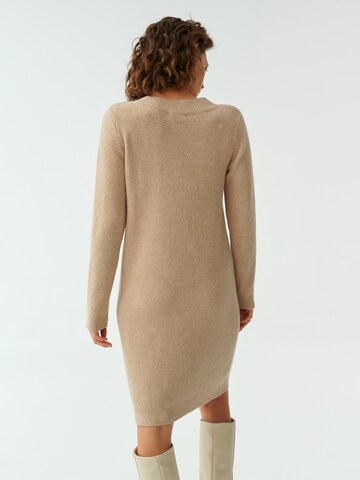 TATUUM Strickkleid 'PLITI' in Beige