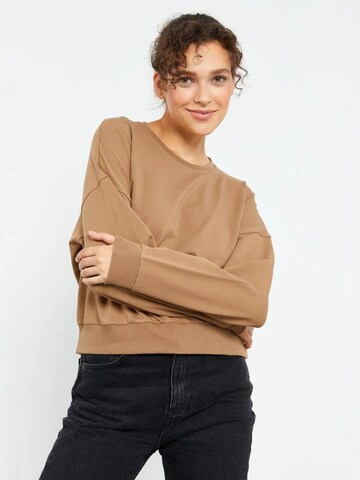 Sweat-shirt 'Sweatshirts' Tommy Life en marron