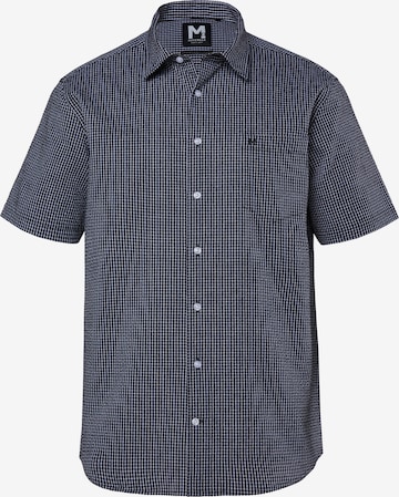 Men Plus Comfort Fit Hemd in Grau: Vorderseite