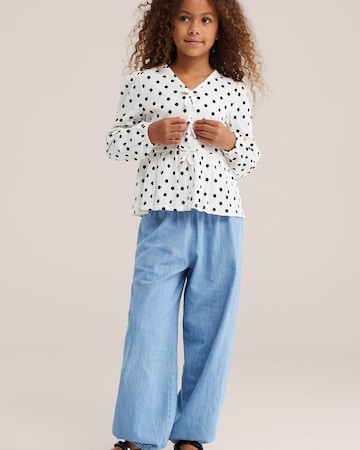 WE Fashion Bluza | bela barva