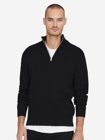Only & Sons Суичър 'Phil' в черно