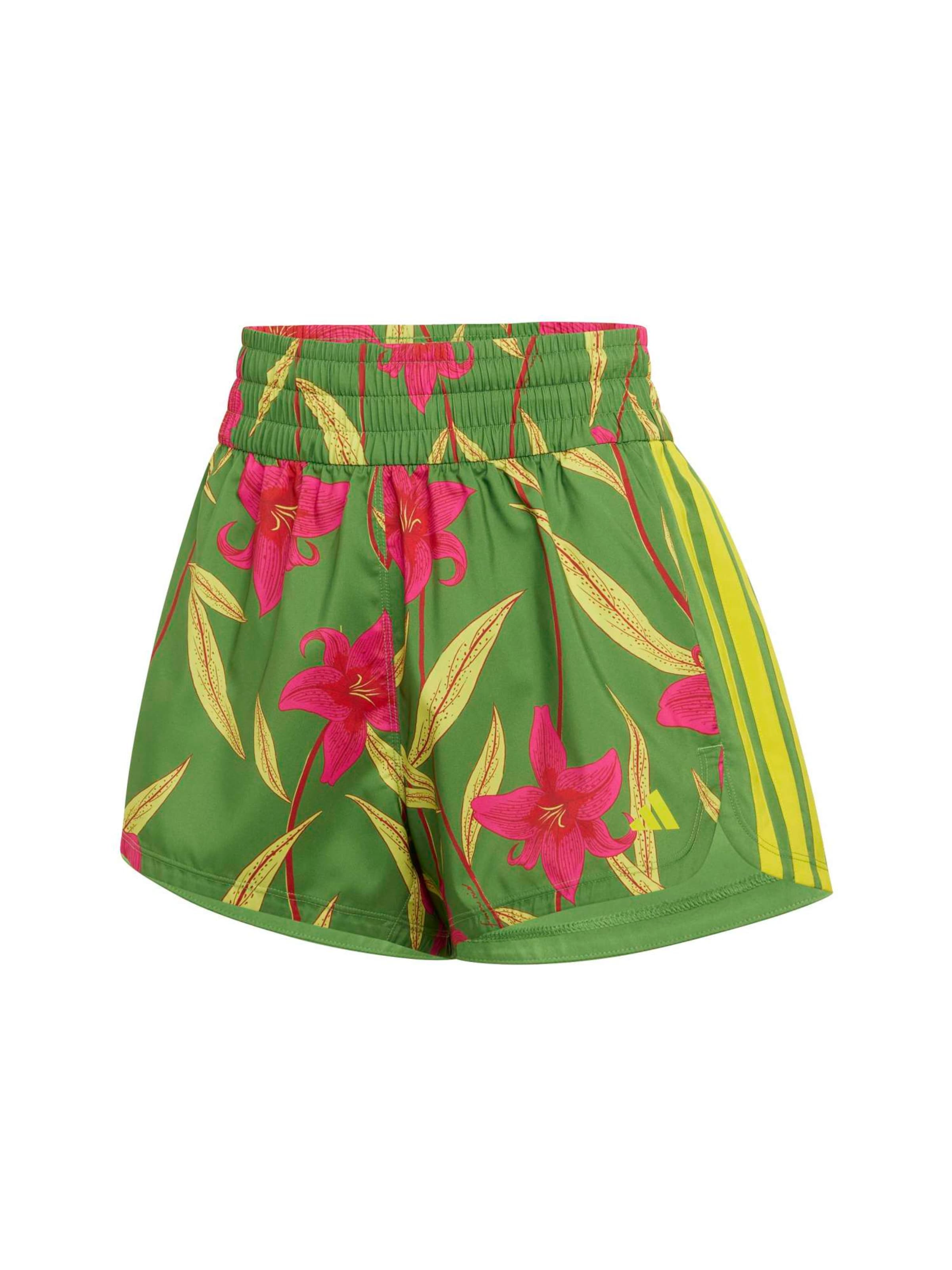 ADIDAS PERFORMANCE Regular Sportbroek 'FARM' in Groen: voorkant