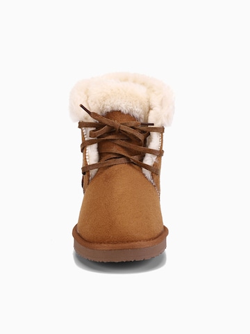 Island Boot Škornji 'CELESTE' | rjava barva