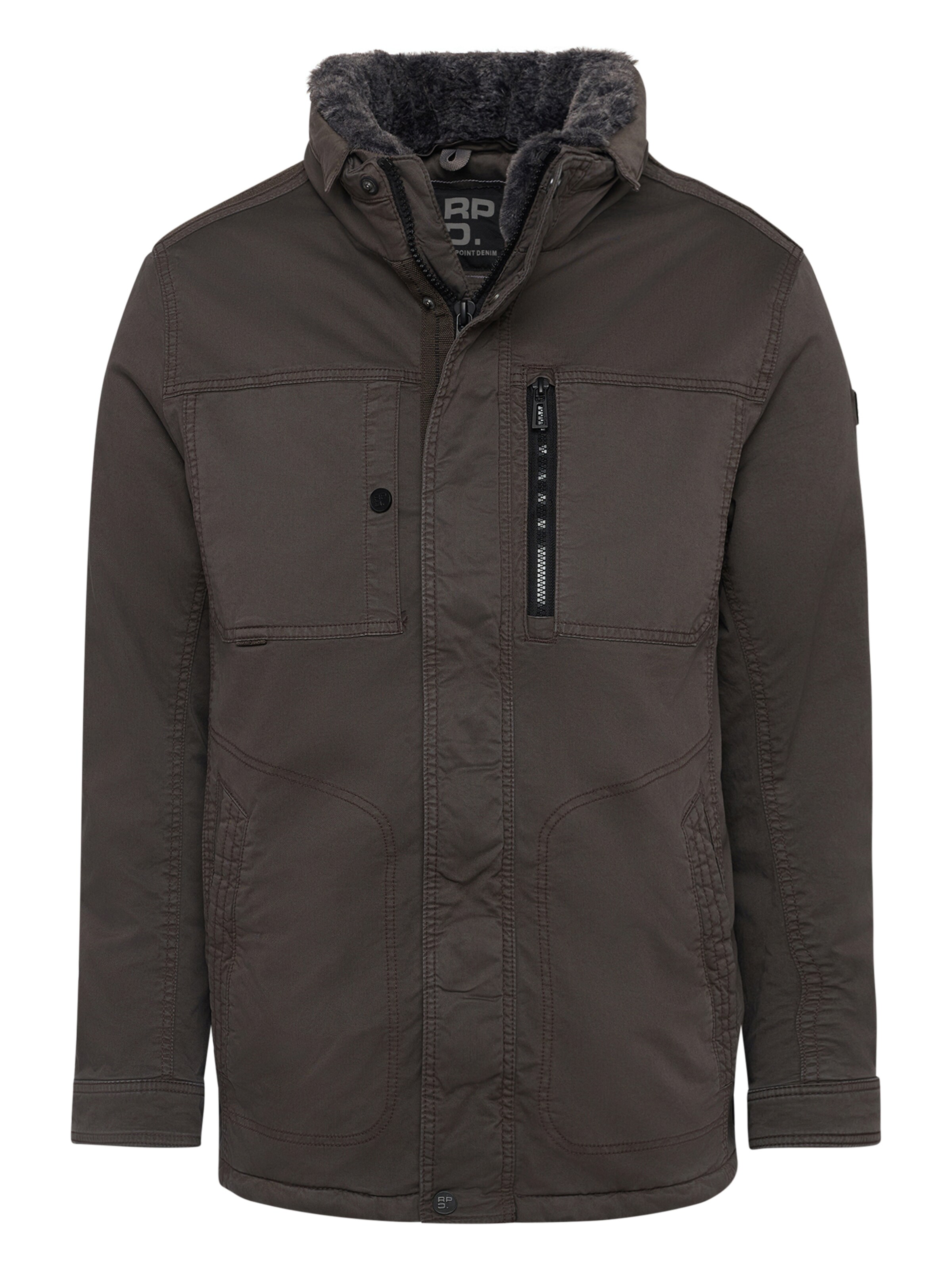 REDPOINT Winter Jacket 'KEV' in Black: front