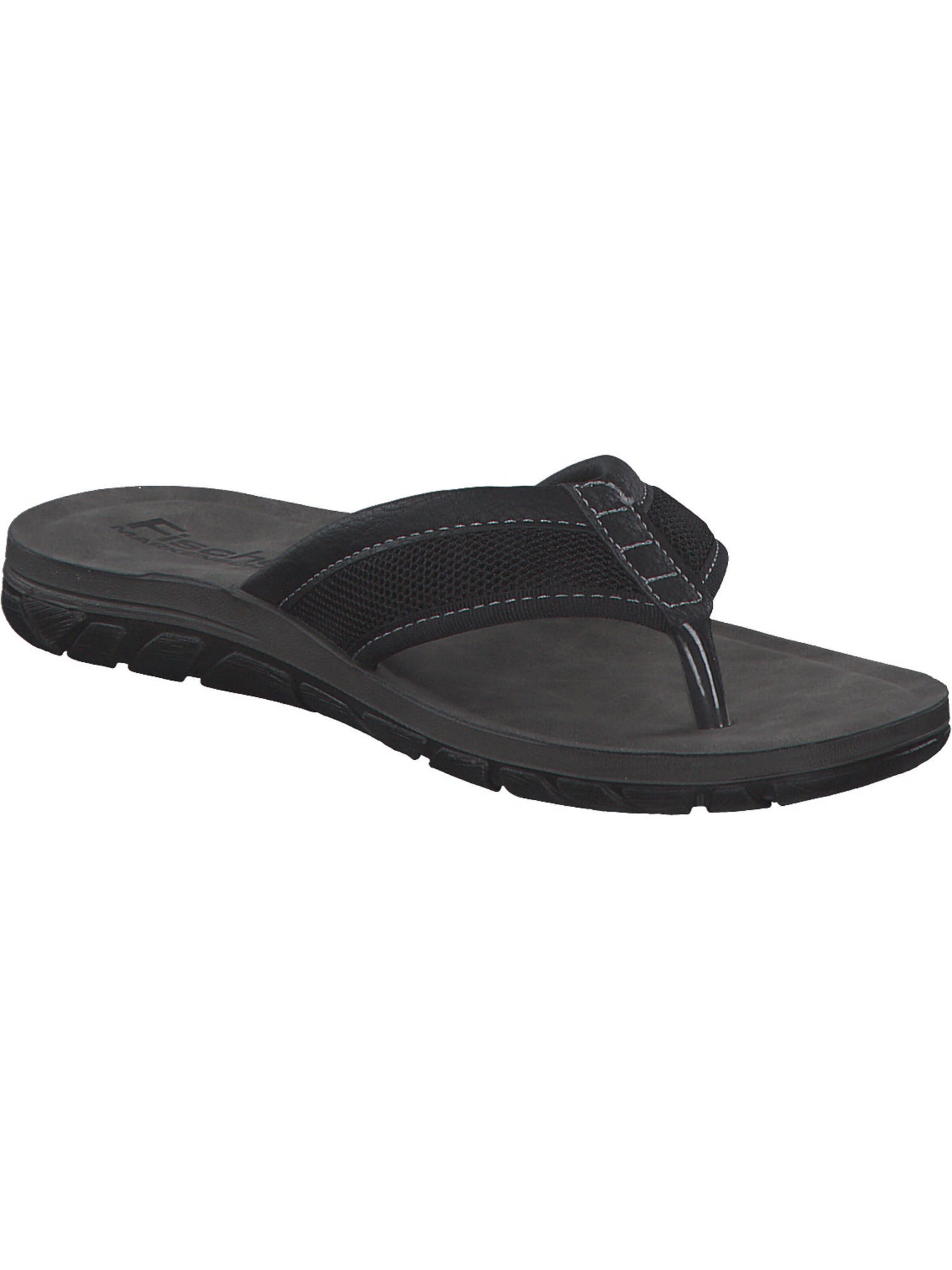 FISCHER T-Bar Sandals in Grey