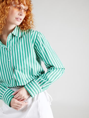 TOMMY HILFIGER - Blusa em verde