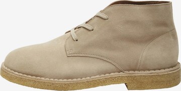 SELECTED HOMME Chukka Boots in Beige: predná strana